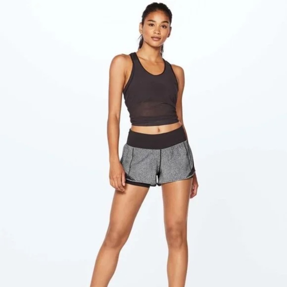 Size 4 Hot Hot Shorts with biker shorts